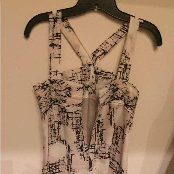 Beautiful blush ROBERT RODRIGUEZ SILK DRESS. - Picture 3 of 6